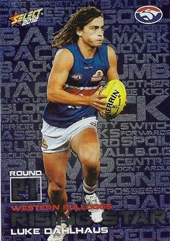 2012 Select AFL Champions - Rising Star #RS21 Luke Dahlhaus Front